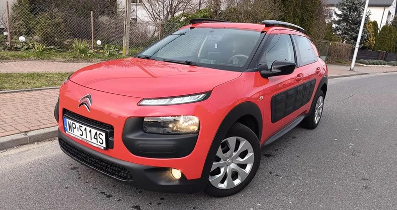 Citroen C4 Cactus cena 37900 przebieg: 147000, rok produkcji 2017 z Płock małe 781